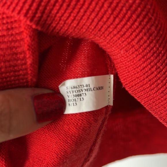 VINTAGE ♥️ Banana Republic V Neck Button Cardigan Sweater Sz S - Picture 8 of 8